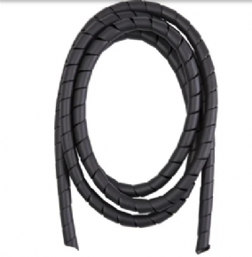 13094 - ORGANIZADOR DE CABOS (ESPIRAL)(10MM)(1,0M)(PRETO)