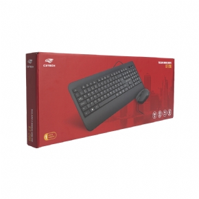 14964 - KIT TECLADO E MOUSE USB KT-200BK C3TECH