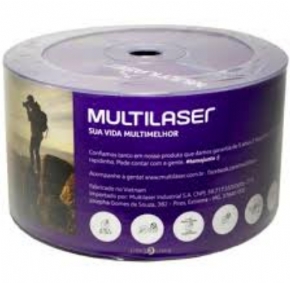 283 - CD-R MULTILASER 700MB 52X SHRINK CD051