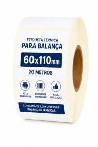 15079 - ETIQUETA TERMICA BALANÇA 60x110mm 20m