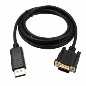 11641 - CABO DISPLAYPORT (MACHO X VGA-MACHO)(1,80CM)(F3)(1230)