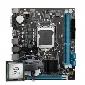 2605 - KIT UPGRADE - INTEL i5 4590, Placa-Mãe BrazilPC H81 ITX, Fonte ATX 300W BrazilPC, Cooler BrazilPC CL-823